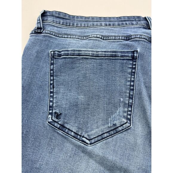 Kut from the Kloth Connie High Rise Ankle Skinny with Raw Hem Size 18 Jeans - Picture 11 of 15